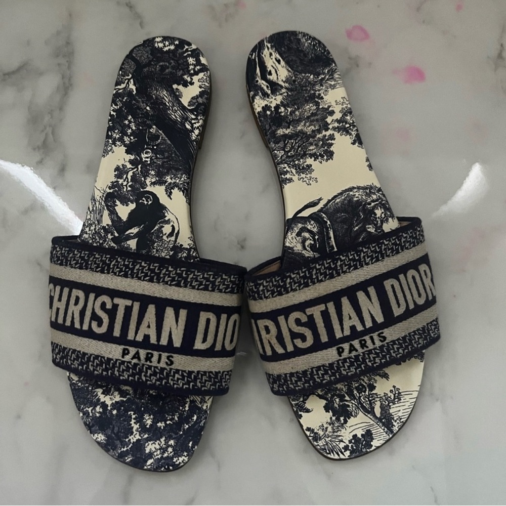 authentic christian dior sandals